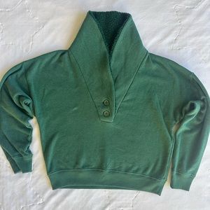 Cozy AMERICAN EAGLE green sweatshirt